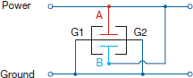 X2Y decoupling schematic
