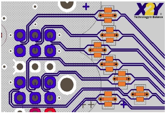 PCB pad layout of the Signal Cable I/O