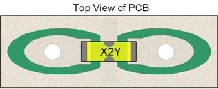 Power leads attached through PCB